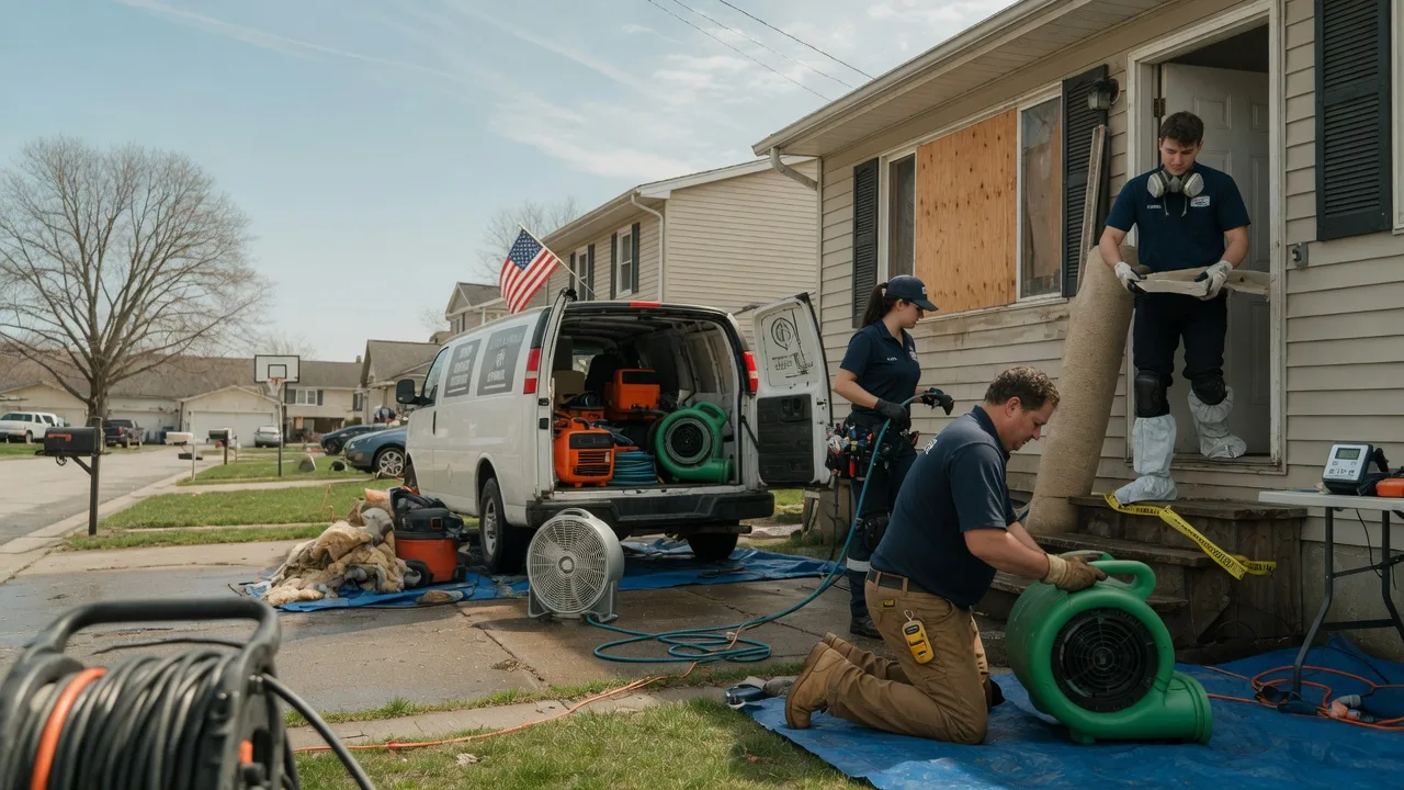 Water Damage Restoration in Monroeton, PA near me